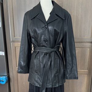 WINLIT LEATHER JACKET